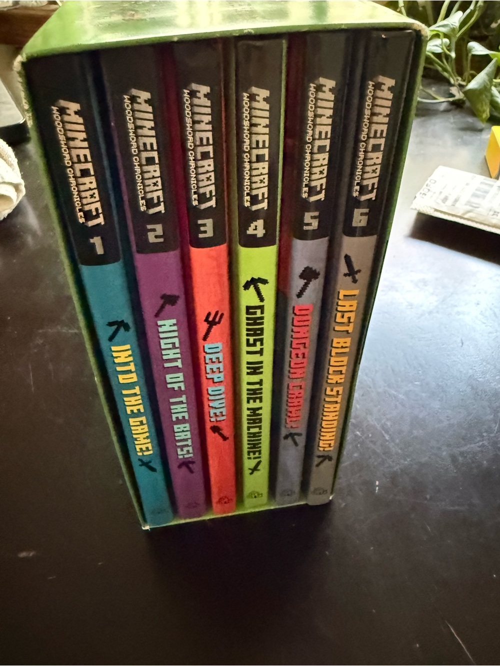 Minecraft Woodsword Chronicles Hardcover Illustrated Chapter Books 1-6 Set